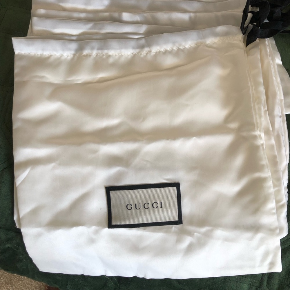 Gucci drawstring bags